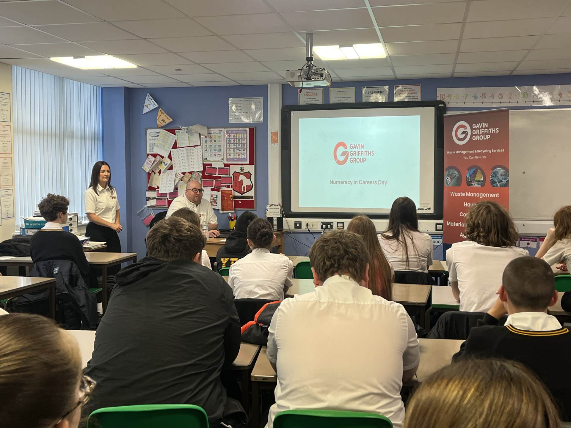 Numeracy in Careers Day /  Rhifedd mewn Diwrnod Gyrfaoedd